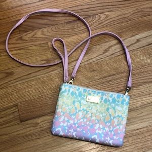 Betsey Johnson clutch/crossbody